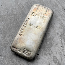 Load image into Gallery viewer, Johnson Matthey Poured 20 oz TD Toronto Dominion Silver bar
