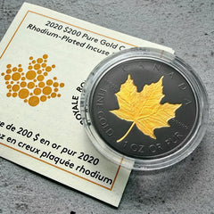 incused 1 oz Gold Maple