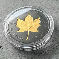 incused 1 oz Gold Maple