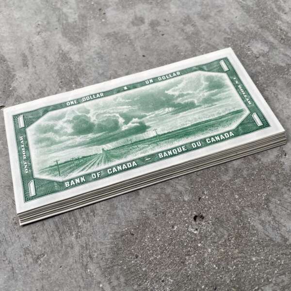 31 Consecutive Uncirculated 1954 $1 Devil Face Notes