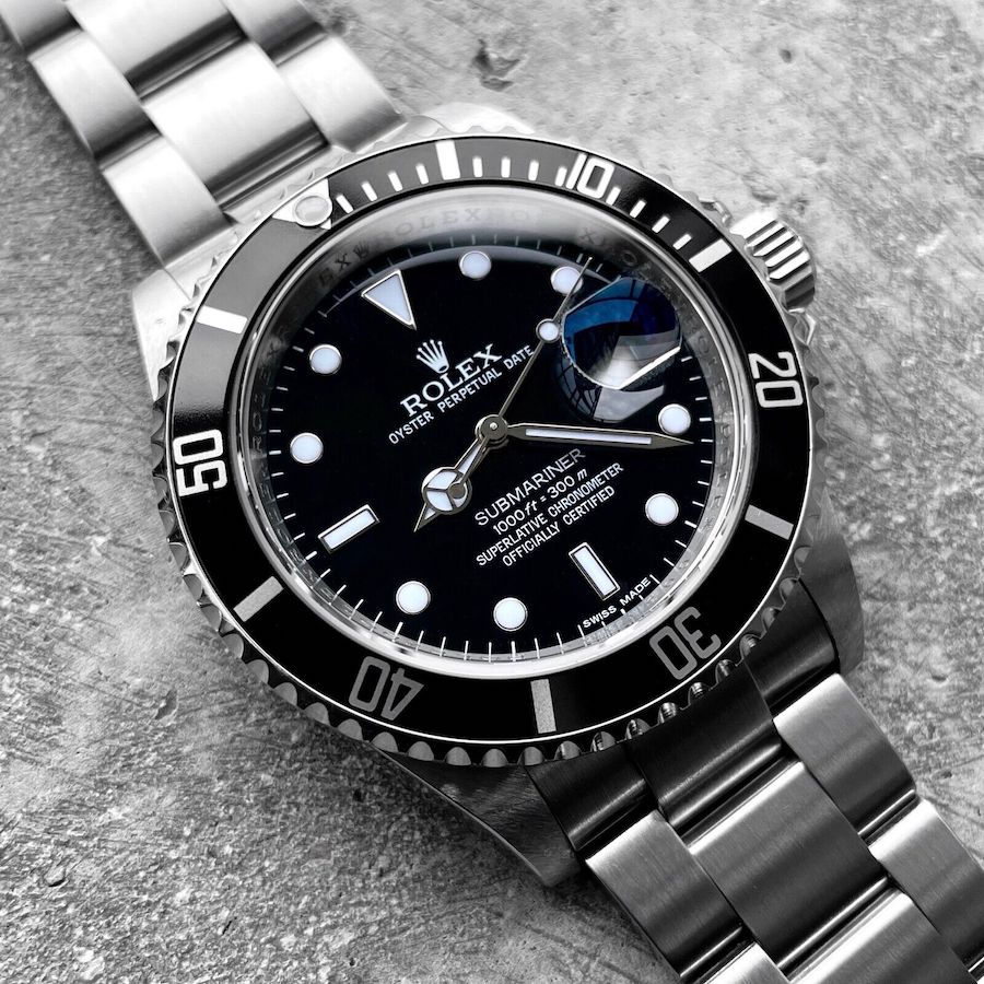2010 Rolex 16610 T Stainless Steel 16610T Submariner - Engraved Rehault