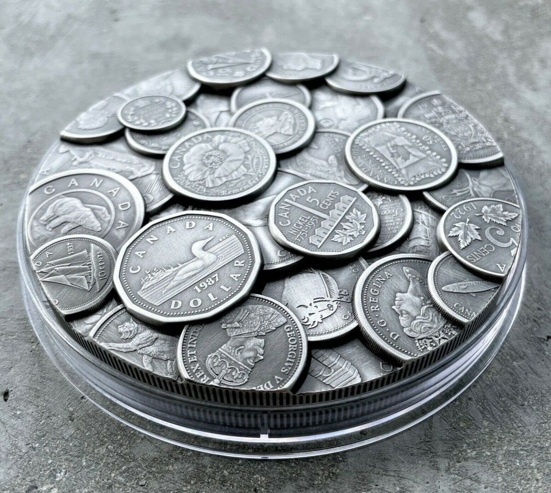 2017 Canada Kilo .9999 Fine Silver Coin $250 - Canadian Coin Collection