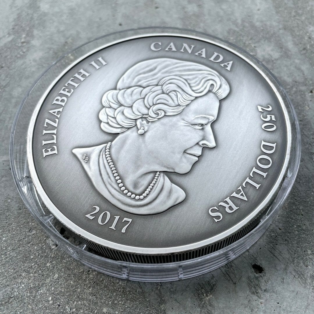 2017 Canada Kilo .9999 Fine Silver Coin $250 - Canadian Coin Collection