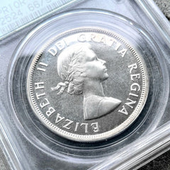 1955 Arnprior Canada 1 Dollar Silver Coin One Dollar Proof Like PCGS PL 66