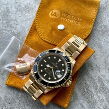 Load image into Gallery viewer, 1991 Rolex Submariner Yellow Gold 16618 Black Dial - Crisp and Serviced!
