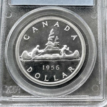 Load image into Gallery viewer, 1956 Canada 1 Dollar Silver Coin One Dollar Proof Like PCGS Gem PL 67+ Cameo
