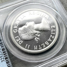Load image into Gallery viewer, 1956 Canada 1 Dollar Silver Coin One Dollar Proof Like PCGS Gem PL 67+ Cameo

