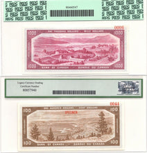 Load image into Gallery viewer, ✪ 1954 Bank of Canada Devil Face - Devil&#39;s Face Specimen Set $1-$1000 -Very Rare
