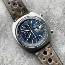 Load image into Gallery viewer, 1970s Omega Speedsonic 188.0002 - Nice Blue dial + Patina on the Markers
