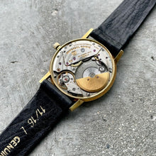 Load image into Gallery viewer, Universal Geneve 34mm Golden Shadow 18K Gold Roman Numeral Micro Rotar Automatic
