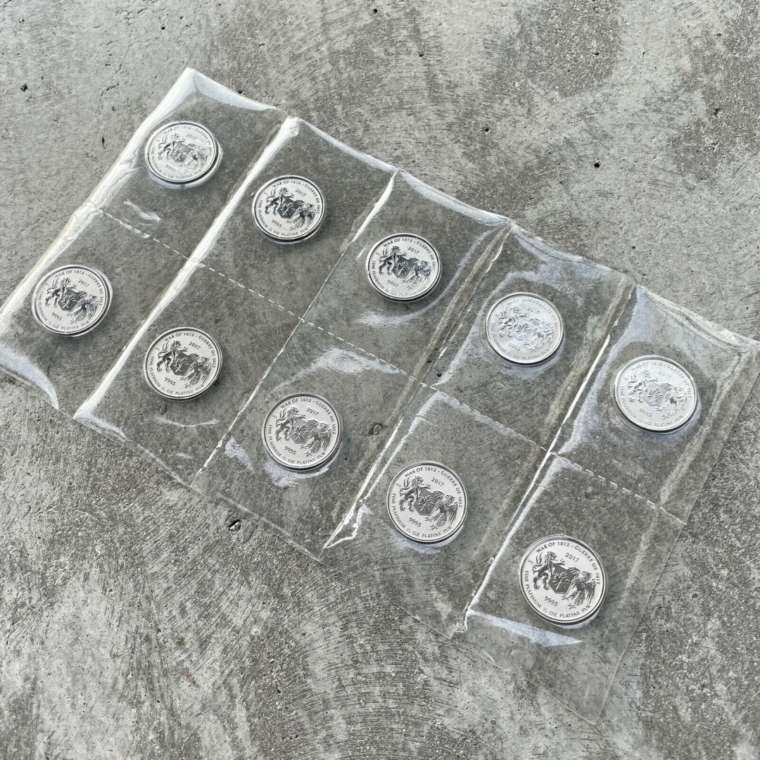 10 x 2017 War of 1812 Canada 1/2 oz .9995 Fine $50 Sealed 1/2oz Platinum