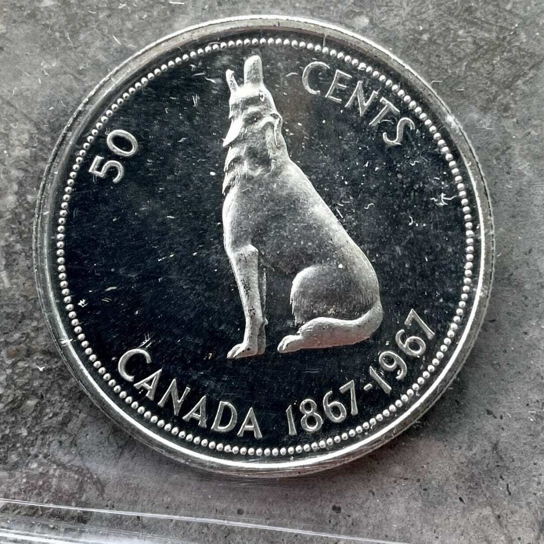1967 Canada 50 Cent Silver Coin Half Dollar ICCS Gem SP 67 Ultra Heavy Cameo