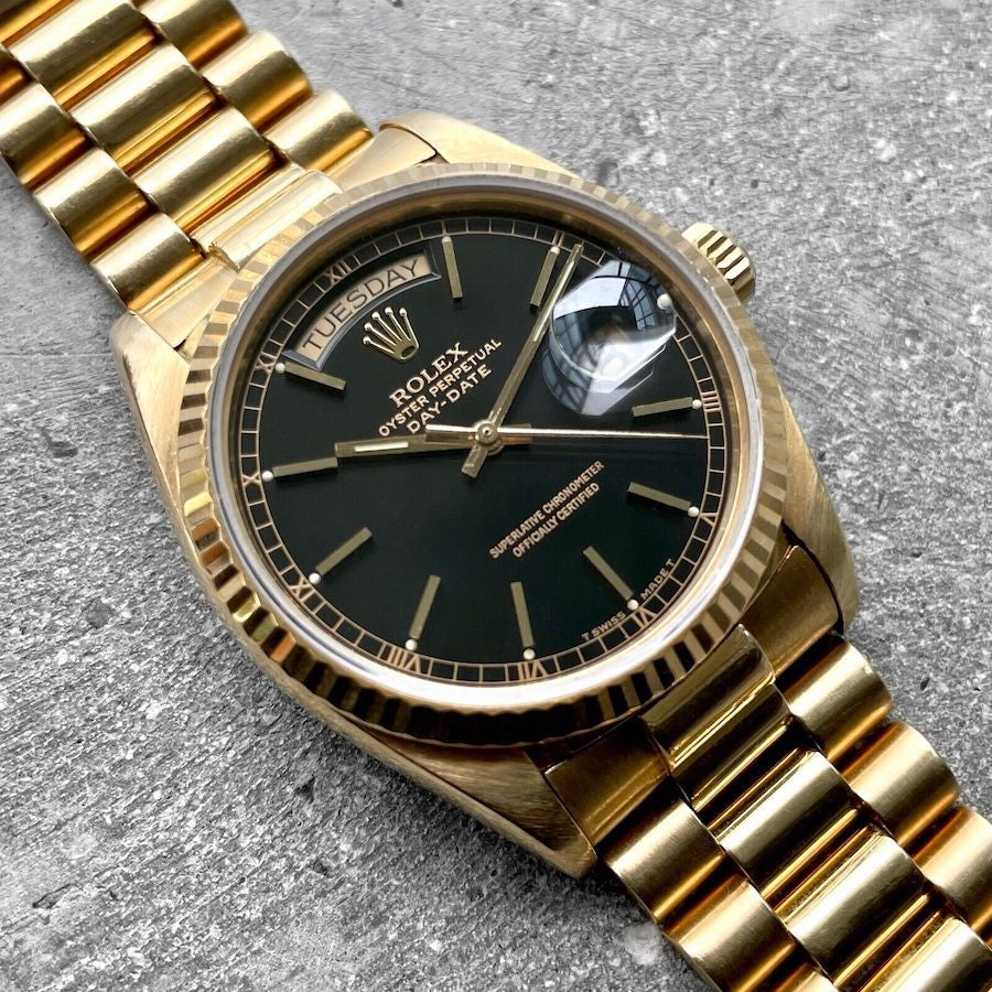 Rolex President 18k Solid Yellow Gold 18038