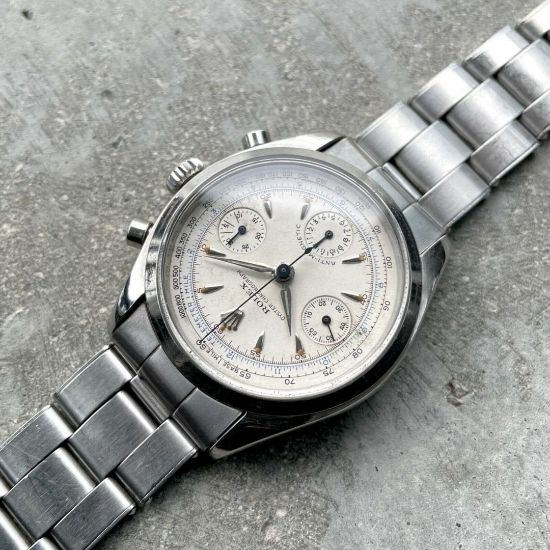 1957 Rolex Pre Daytona 6234 Chronograph Stainless Steel Watch - Attractive!