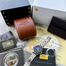 Load image into Gallery viewer, 42mm Breitling A17365C9 Superocean Stainless Steel Automatic Full Box + Papers
