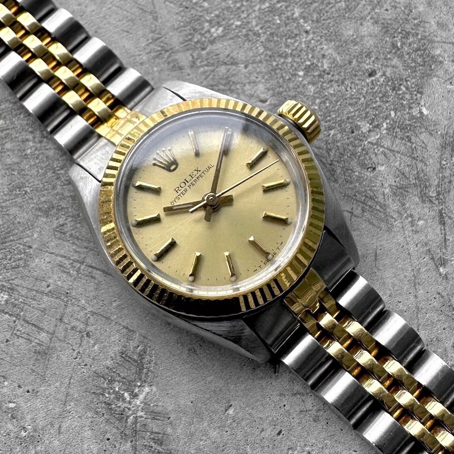 1984 Rolex 6719 Two Tone Datejust Jubilee - Attractive!