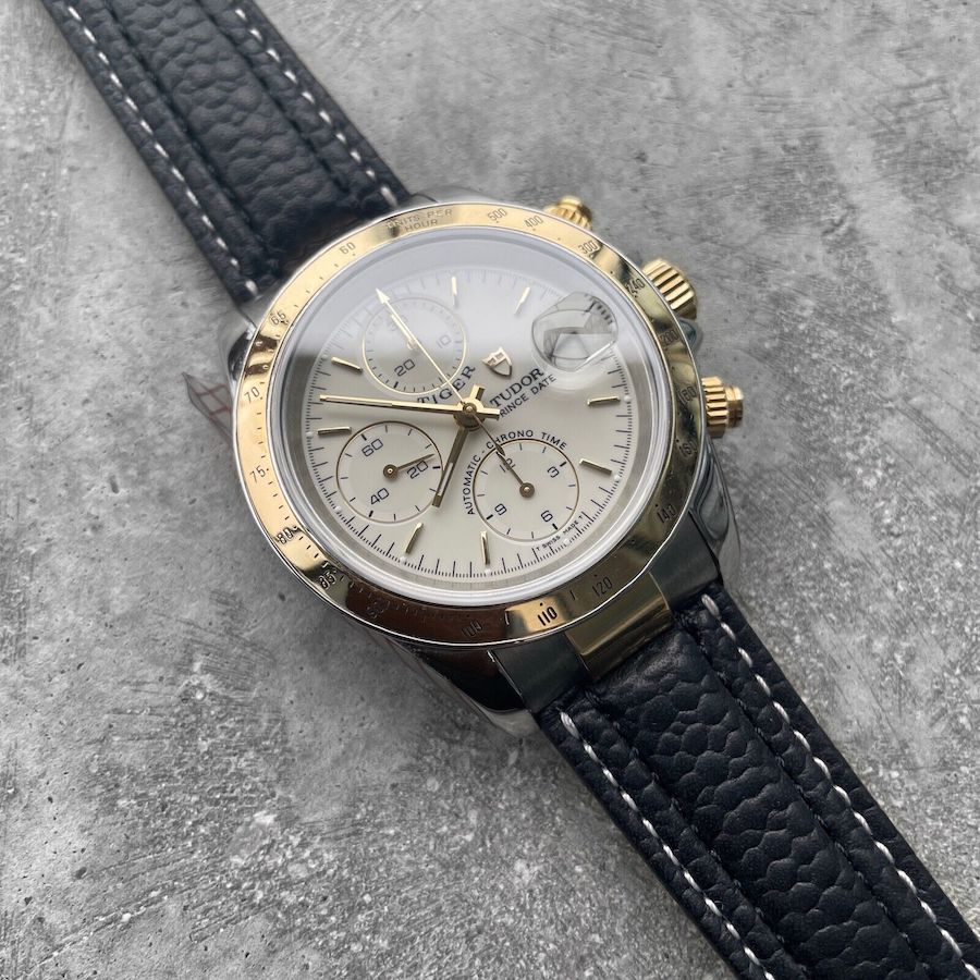 1998 Tudor Tiger Prince M 79263 Chronograph Box Papers 2022 Rolex Service