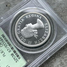 Load image into Gallery viewer, 1961 Canada 1 Dollar Silver Coin One Proof Like PCGS Gem PL 67 Cameo Old Holder
