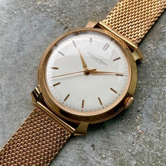 Massive 37 mm 18K Rose Gold IWC International Watch Company - New Old Stock