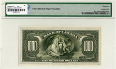 1935 Bank of Canada $1000 Note PMG Gem BC-19 UNC 65 EPQ