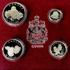1991 Platinum Canada 1.85oz Proof Coin Set - Low Mintage - Snowy Owl