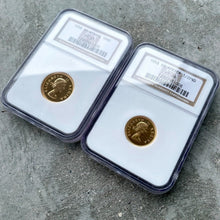 Load image into Gallery viewer, Pair of 1958 1 Pound and 1/2 Pound South Africa Gold Coin - NGC Proof 66 + 65
