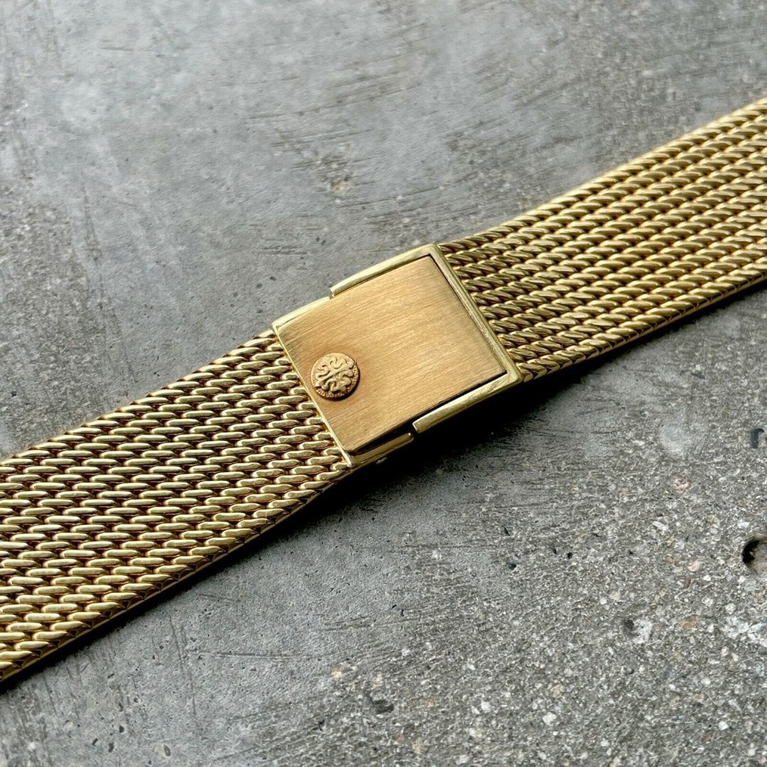 1958 Patek Philippe 18K White Gold Bracelet Strap 18mm Endlink