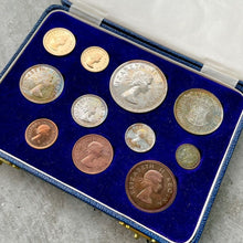 Load image into Gallery viewer, 1957 South Africa with Gold Coin - Complete Proof Set! Mintage 560 Sets! Toning
