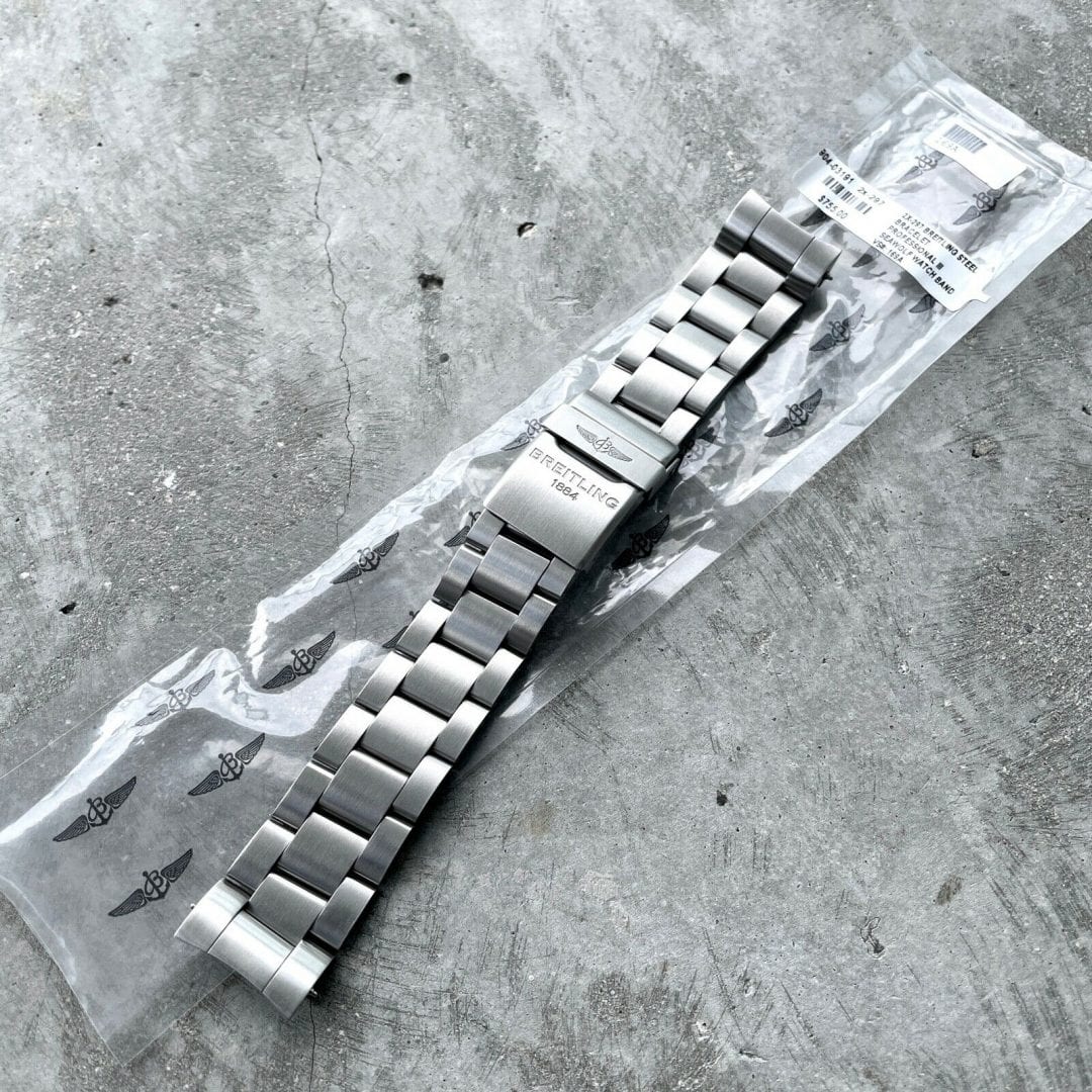 Breitling Avenger II Seawolf Stainless Steel Bracelet A17331 with 169A Endlink