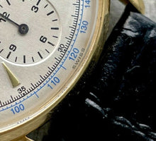 Load image into Gallery viewer, Jaeger 18K Gold Chronograph Watch Reference 2634

