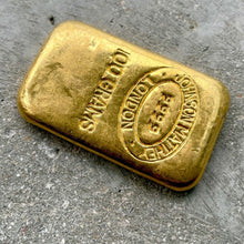Load image into Gallery viewer, Johnson Matthey London 100 Gram Gold Poured Bar 3.215 oz .999 Fine - Perfect!
