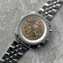 Load image into Gallery viewer, 2009 Breitling Bentley 49mm Stainless Steel A44362 Bronze Box + Papers + Unworn
