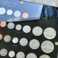 Load image into Gallery viewer, 13 x Canada Year Silver Sets Unc + Proof Like 1953 - 1964
