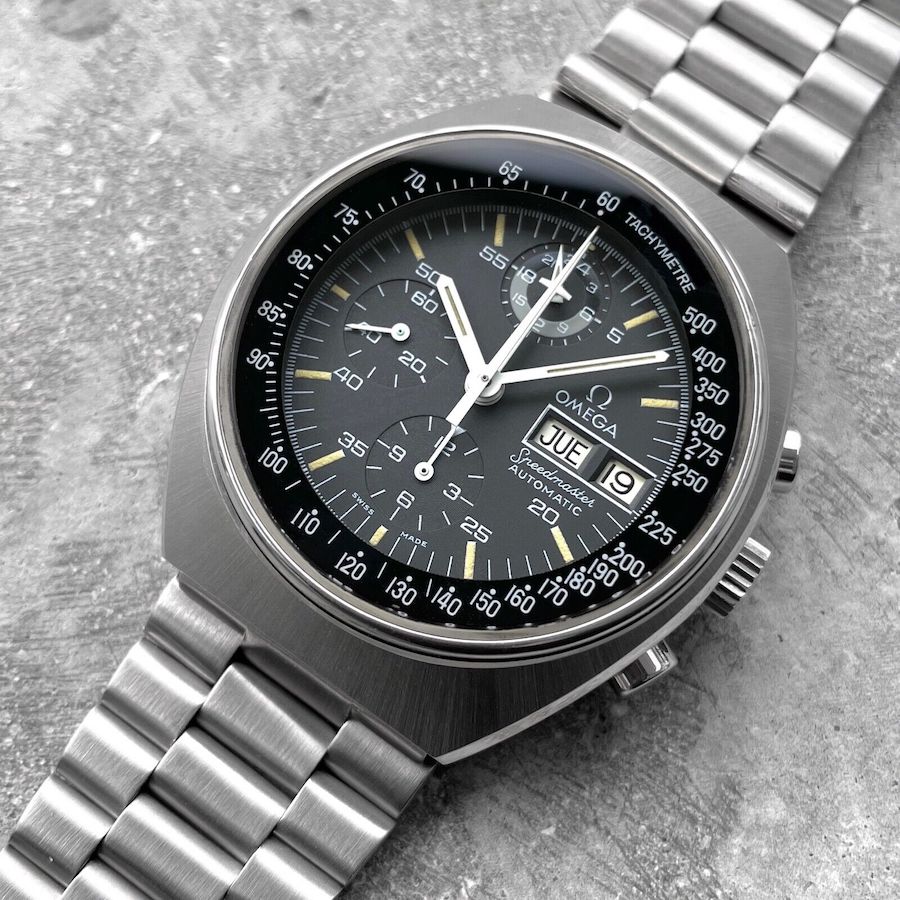 Omega Mark 4.5 Speedmaster 176.0012 Automatic Day Date Cal 1045 - Attractive!
