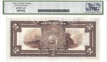 Load image into Gallery viewer, 1920 $2 Government of Newfoundland NF-13d Legacy 45
