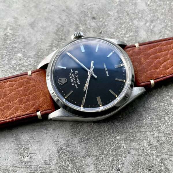 1968 Rolex 34mm Stainless Steel Air-King Reference 5500