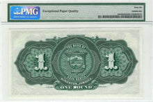 Load image into Gallery viewer, 1900 $1 Canada Bank of Nova Scotia Kingston Jamaica PMG UNC 66 EPQ Specimen
