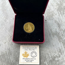 Load image into Gallery viewer, 2014 Canada $25 .9999 Gold Coin 1/4 oz - Wolverine
