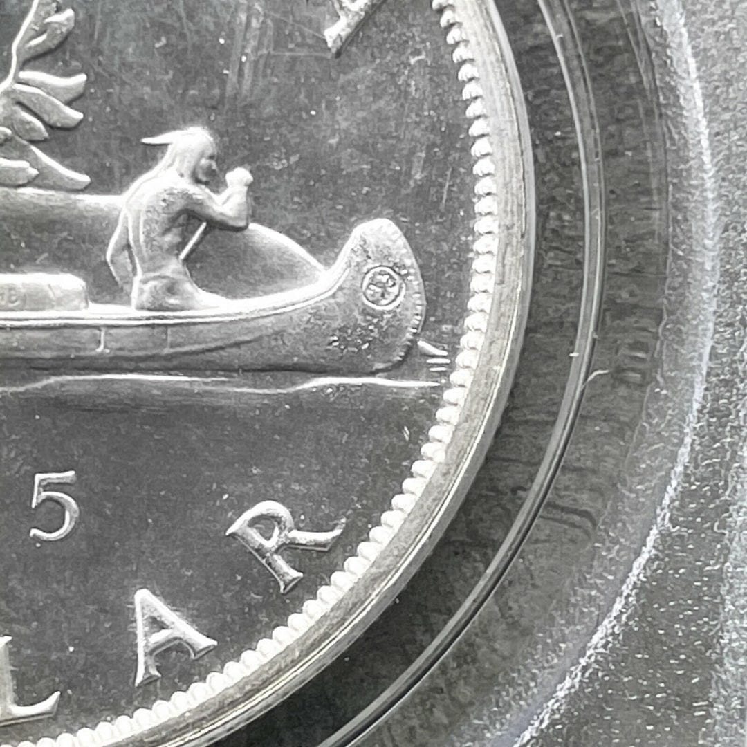 1955 Arnprior Canada 1 Dollar Silver Coin One Dollar Proof Like PCGS PL 67