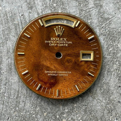 Original Rolex Wood Dial President 18038 18238 - Factory Original + Perfect