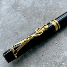 Load image into Gallery viewer, Montblanc Leonard Bernstein Ballpoint Pen Black Music Meisterstuck - Complete
