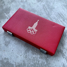 Load image into Gallery viewer, 1980 Russia Platinum Proof Set 5 piece 150 Roubles Moscow Olympic with Box

