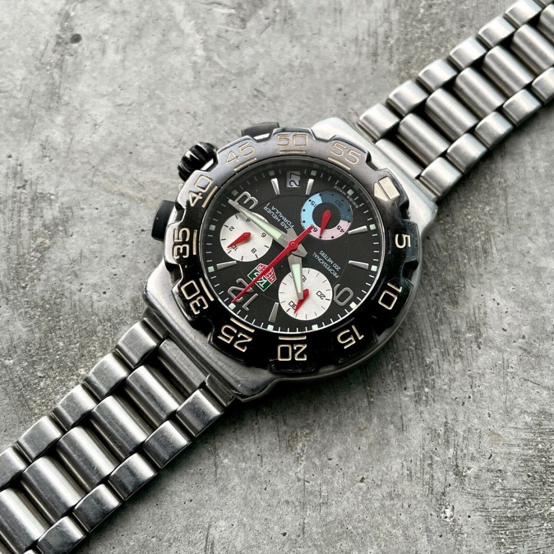 42mm Tag Heuer Formula 1 Chronograph CAC1110-0 Quartz CAC 1110 F1 CK 7819