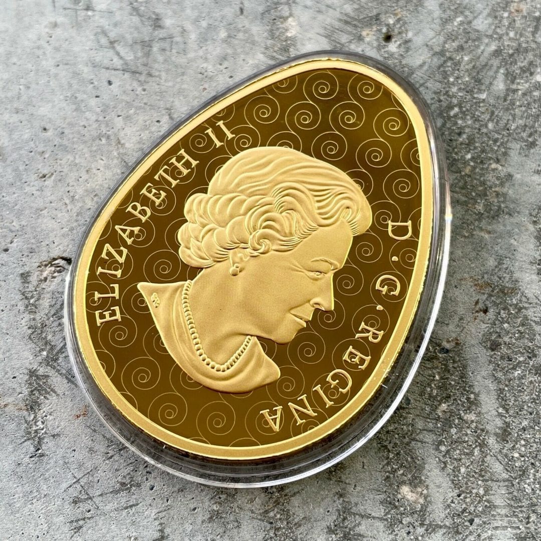 2021 Canada $250 Pysanka .9999 Egg Shape Gold Coin - IN STOCK and ready to ship!