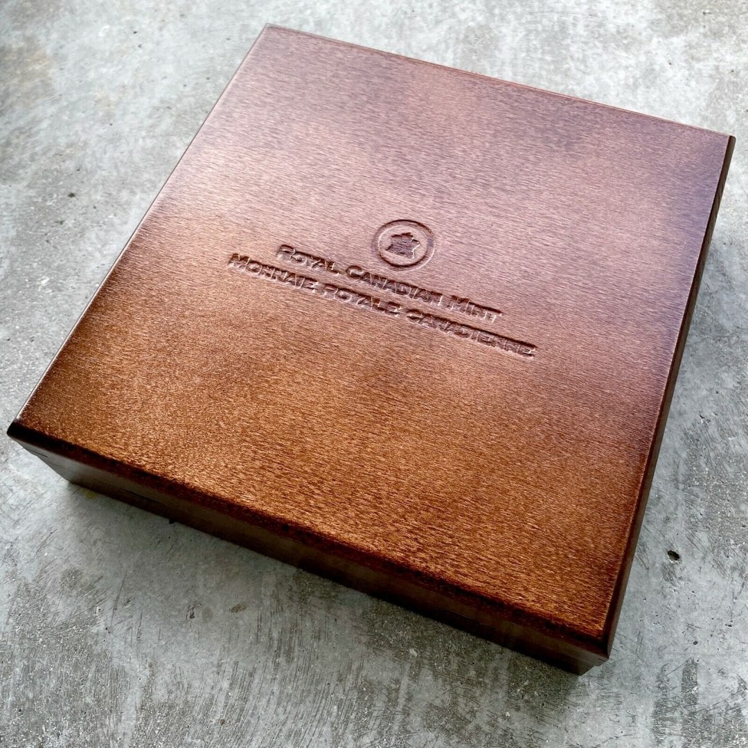 2014 Canada Kilo .9999 Fine Silver Coin $250 - Eyes of Owl with Stunning Enamel