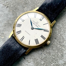 Load image into Gallery viewer, Universal Geneve 34mm Golden Shadow 18K Gold Roman Numeral Micro Rotar Automatic
