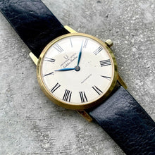 Load image into Gallery viewer, Universal Geneve 34mm Golden Shadow 18K Gold Roman Numeral Micro Rotar Automatic
