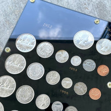 Load image into Gallery viewer, 13 x Canada Year Silver Sets Unc + Proof Like 1953 - 1964
