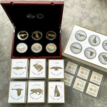 Load image into Gallery viewer, 2017 Canada .9999 Silver 5oz x 6 Coin Big Coin Set - Super Complete Set!
