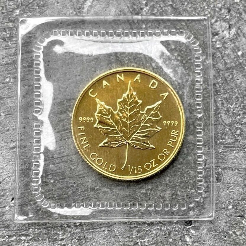 1994 Canada $2 Maple Fine 1/15 th One Year Type - 3540 Mintage